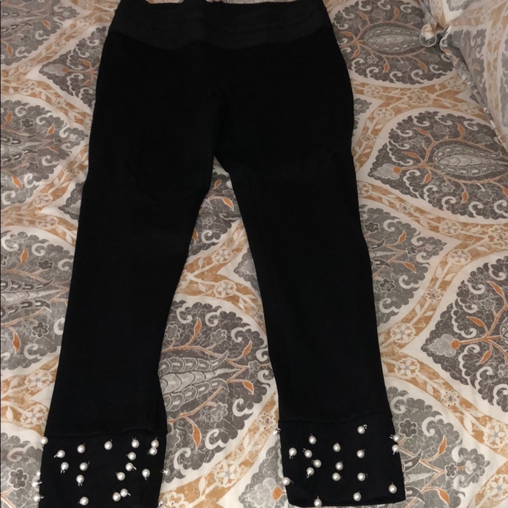 Skinny Black fitted pants